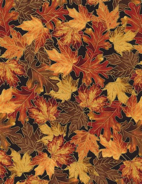 fall metalic leaves fabric|new autumn quilt fabrics website.